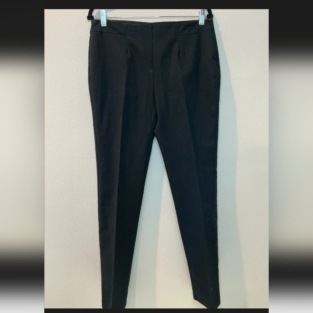 Chico Pull On Black So Slimming Ankle Dress Pants